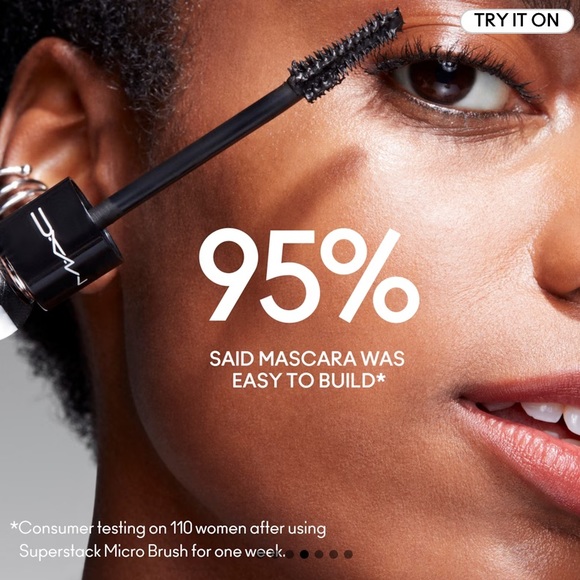 🆕Full Size! M·A·C STACK Mascara in Black by MAC Cosmetics •12ml • New in Box - Picture 7 of 12